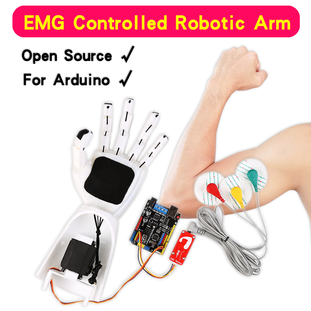 EMG Sensor Robotic Arm Electri - Science Project recension och pris
