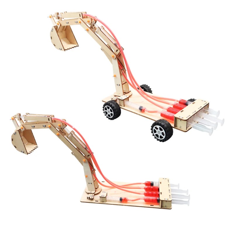 Handmade Hydraulic Excavator D - Science Project recension och pris