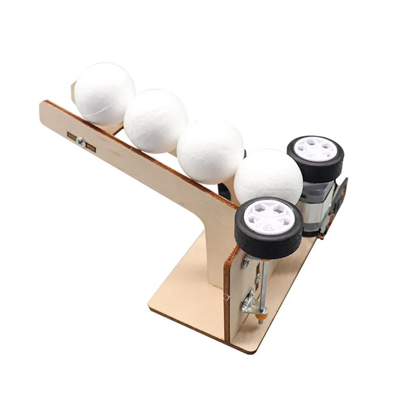 Electric Ball Pitching Machine - Science Project recension och pris