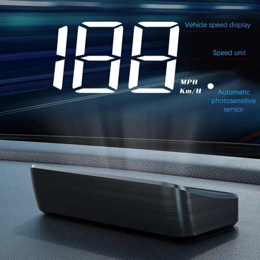 Car Speedometer HUD GPS Head U - Anemometer Wind Speed recension och pris
