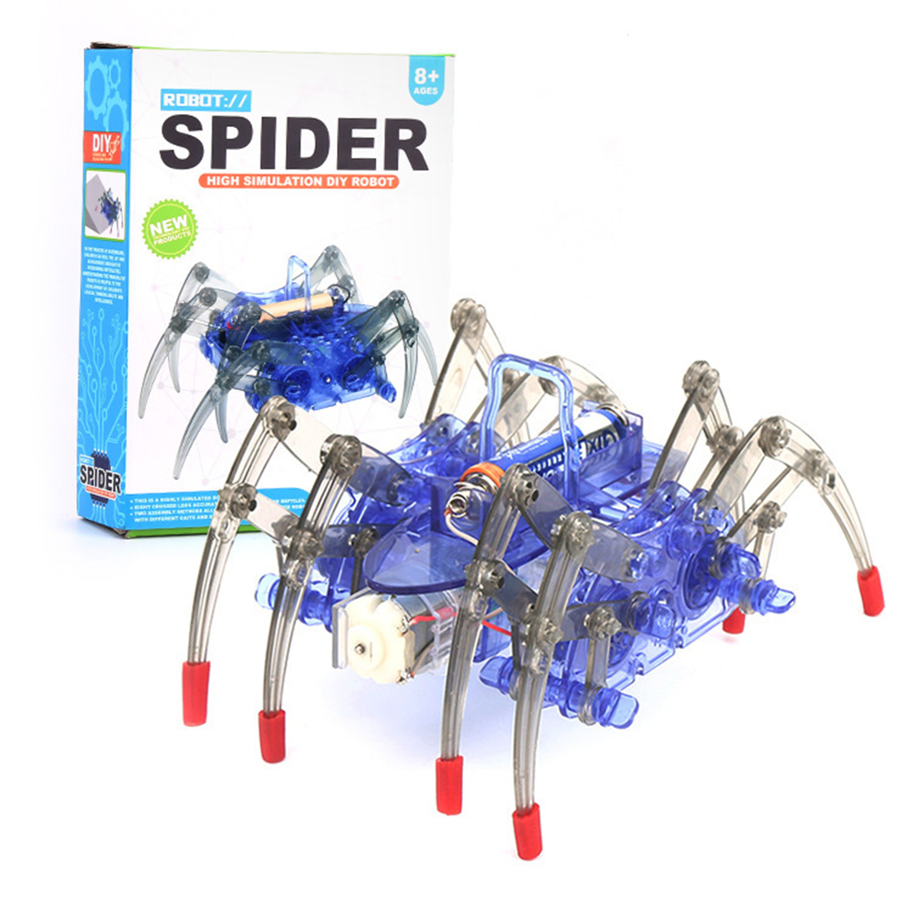 Electric Bionic Spider Robot D - Science Project recension och pris