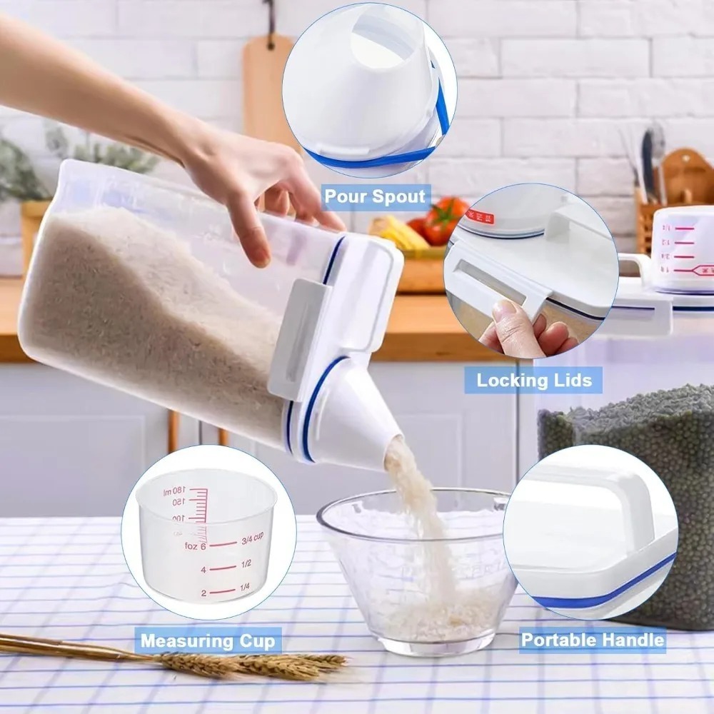 Rice Dry Food Storage Containe - Anemometer Wind Speed recension och pris