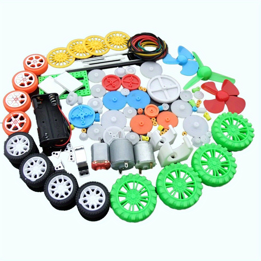 112pcs DC Motor Kit Electric M - Science Project recension och pris