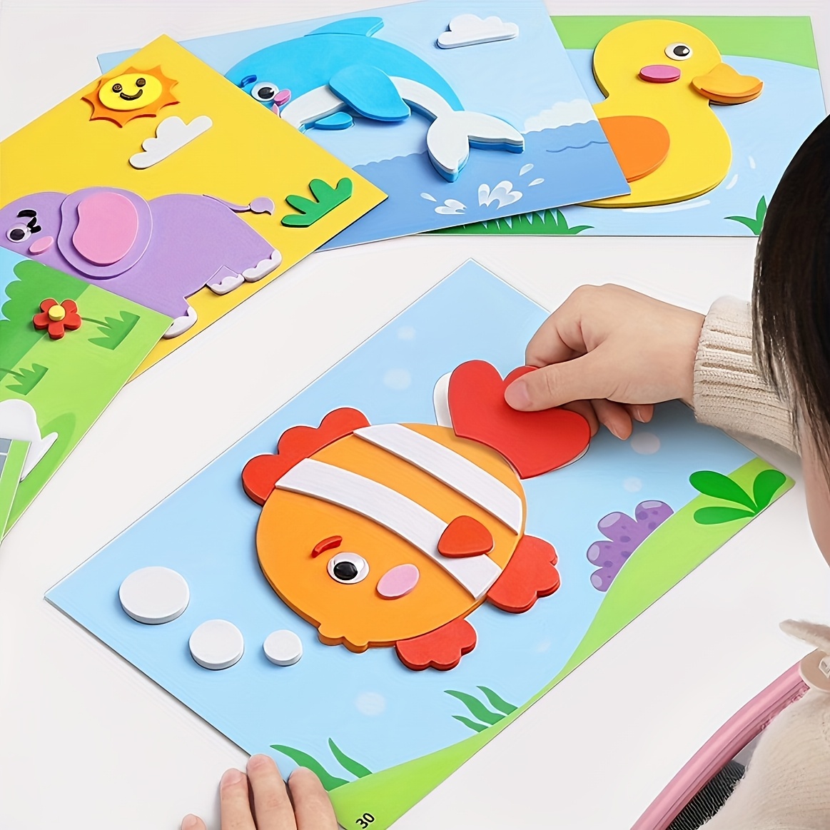 3D Stickers for Kids, Disposab - Science Project recension och pris