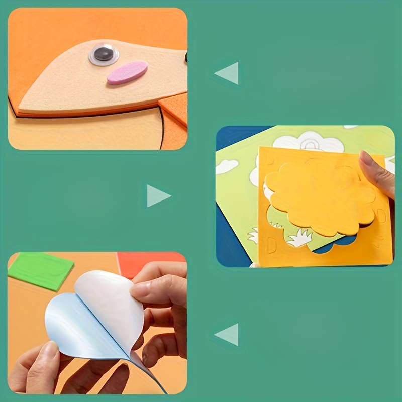 3D Stickers for Kids, Disposab - Science Project recension och pris